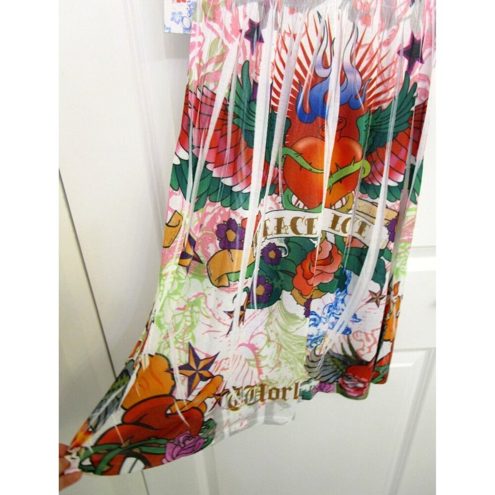OCEAN BREEZE Women/Girl/Teen Summer Dress - Stretchy/Knee Length Size Large NWT - Picture 13 of 15
